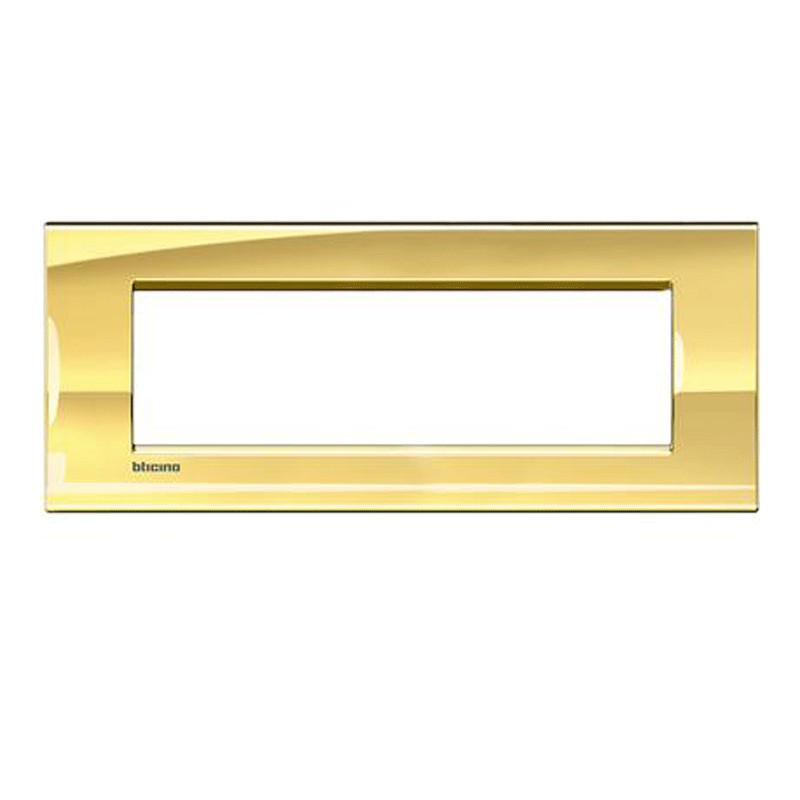Living Light - placca 3M\4M\7M oro freddo TICLNA4803OA Living Light - placca 3M\4M\7M oro freddo TICLNA4803OA